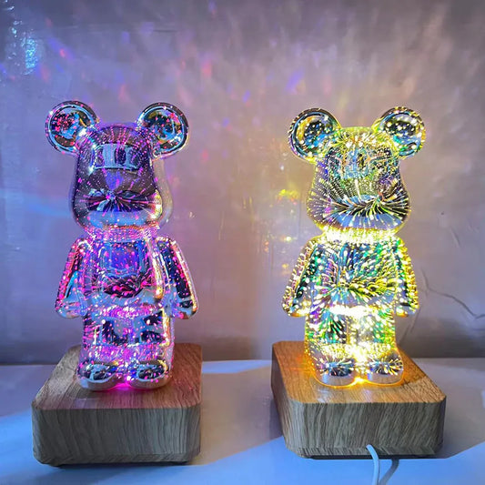 3D Bear Light